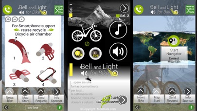 Capturas de pantalla de Bell and Light for Bike