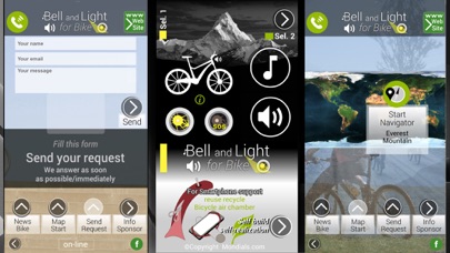 Capturas de pantalla de Bell and Light for Bike
