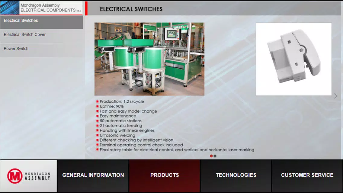 Mondragon Assembly Electrical Components-Mobile स्क्रीनशॉट