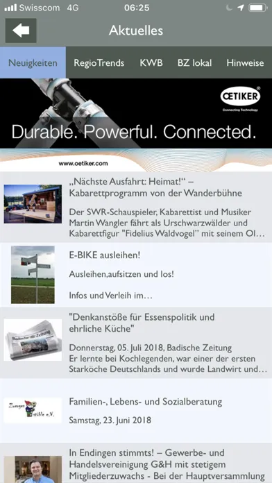 Endingen Info Screenshots