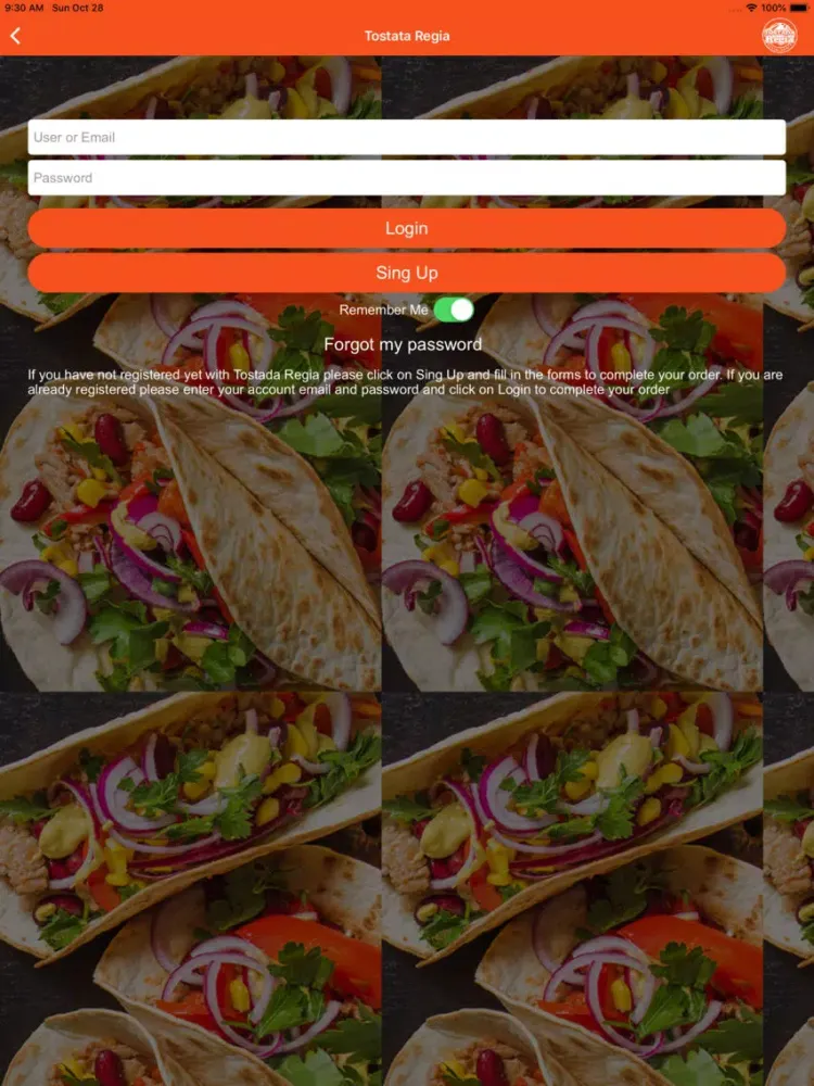 Tostada Regia iPad  スクリーンショット