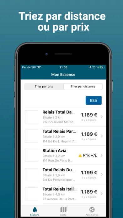 Mon Essence - Prix carburants Screenshots