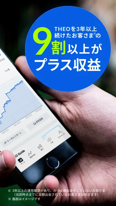 THEO[テオ] ロボアドバイザーでおまかせ資産運用 Screenshots