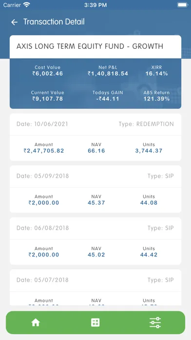 Screenshot di Money Matics