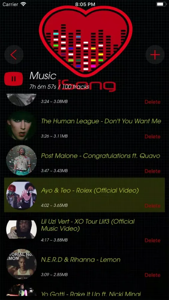 iSong - Music Player應用截圖