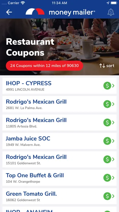 Screenshot di Money Mailer Local Coupons