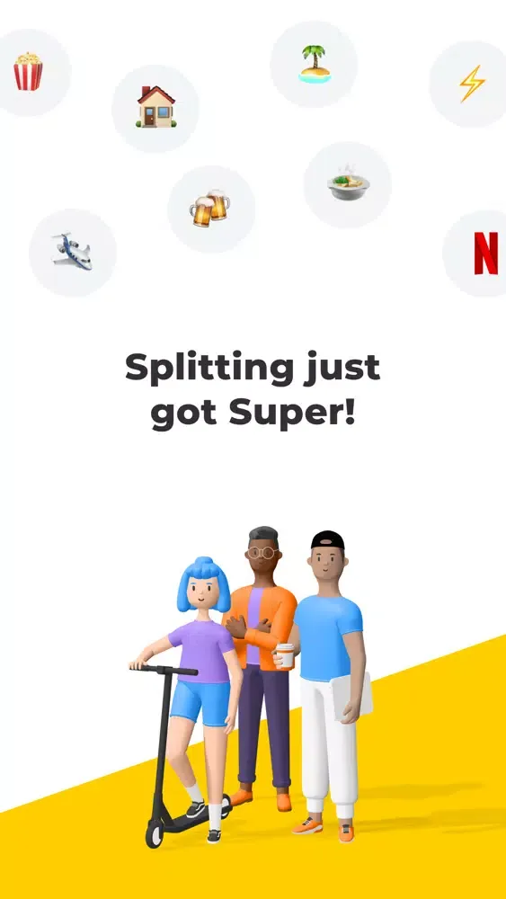 SuperSplit - Split Expenses应用截图