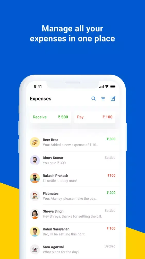 SuperSplit - Split Expenses应用截图