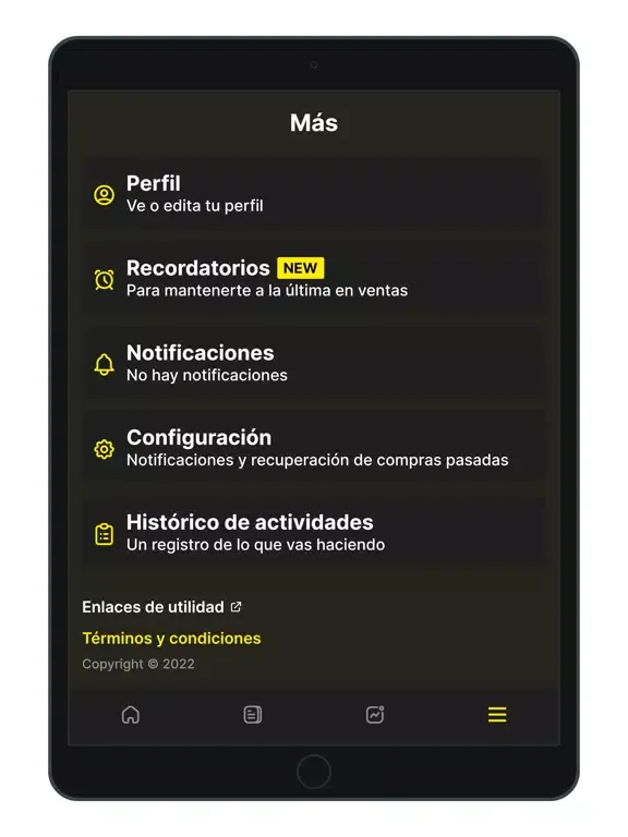Capturas de tela do mongemalo - Academia de ventas iPad 