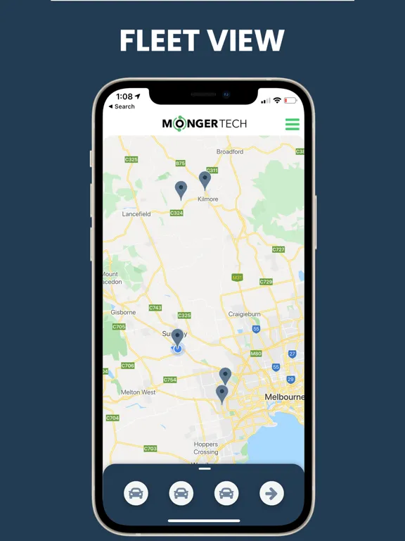 Monger Tracker iPad  Screenshots