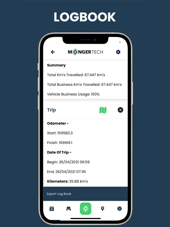 Monger Tracker iPad  Screenshots
