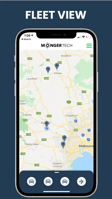 Monger Tracker Screenshots