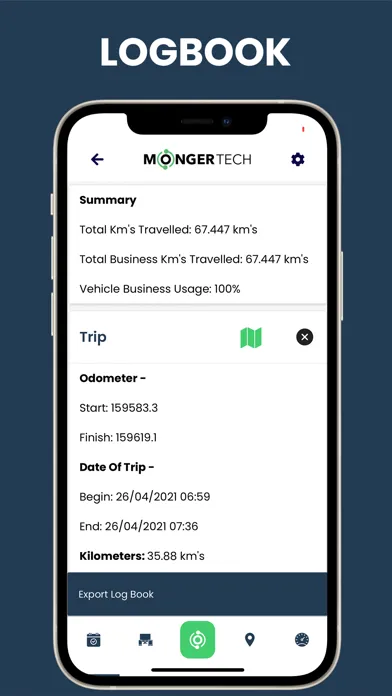 Monger Tracker Screenshots