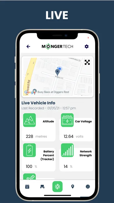 Monger Tracker Screenshots