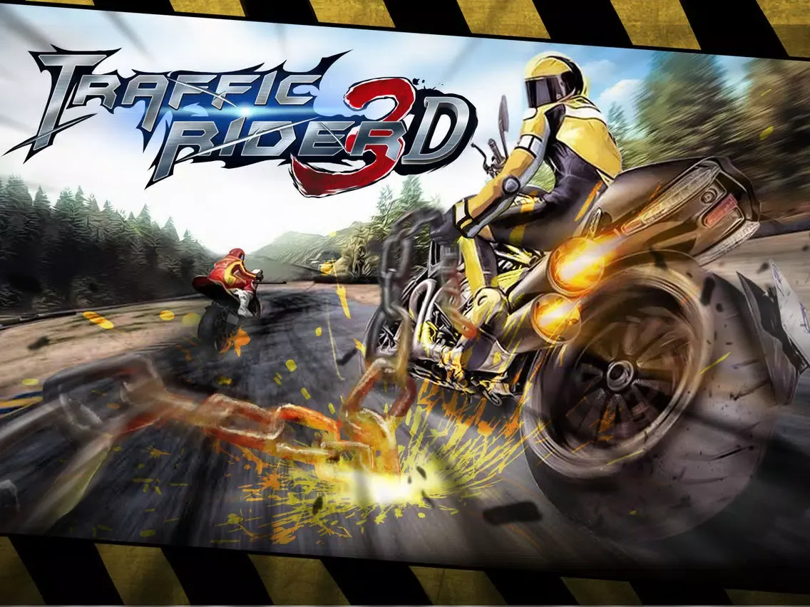 Traffic Rider - Highway Moto Racer & Motor Bike Racing Games (Free) iPad  Screenshots