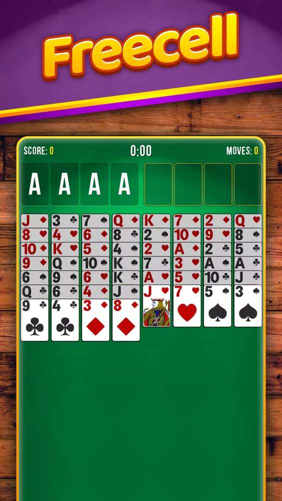 Скриншоты Freecell