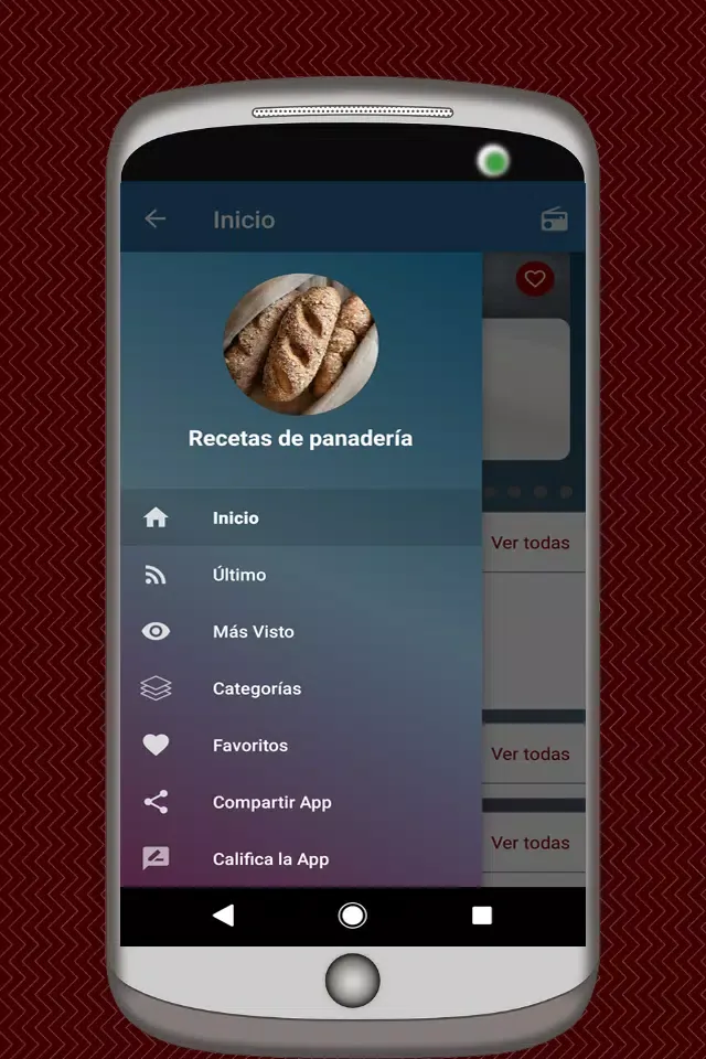 Recetas de Panaderia سکرین شاٹس