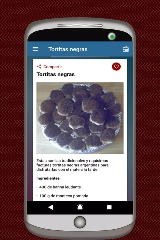 Recetas de Panaderia سکرین شاٹس