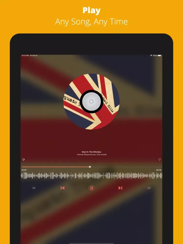 Music DL: MP3 Player iPad  स्क्रीनशॉट