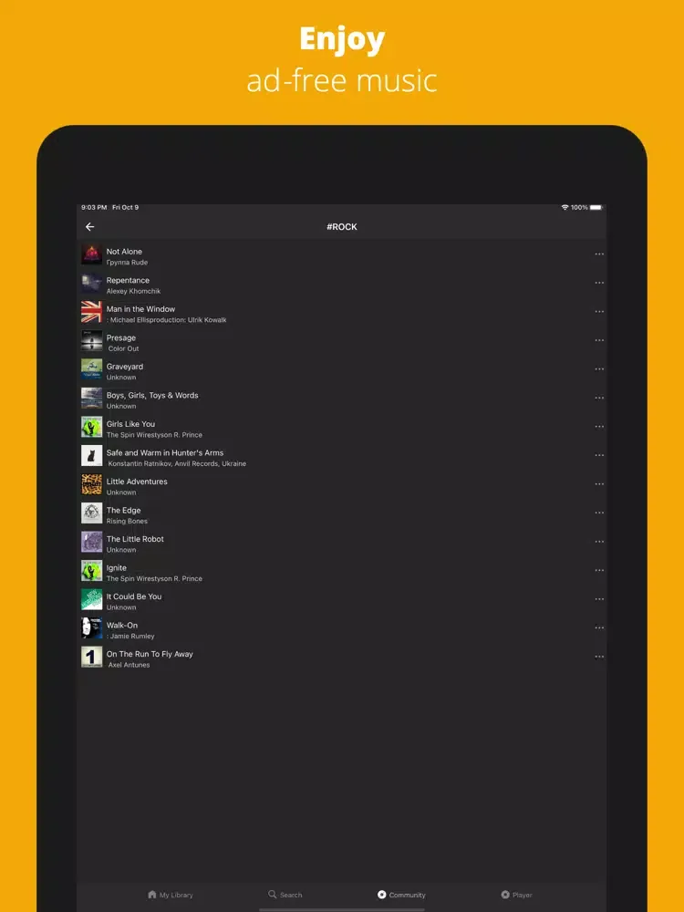 Music DL: MP3 Player iPad  स्क्रीनशॉट