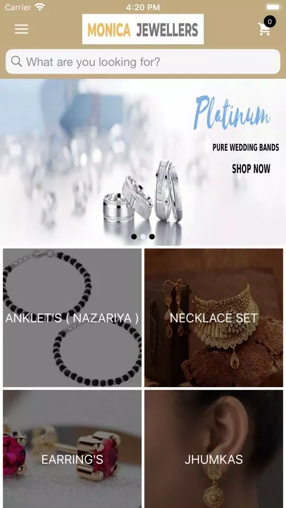 Скриншоты MONICA JEWELLERS