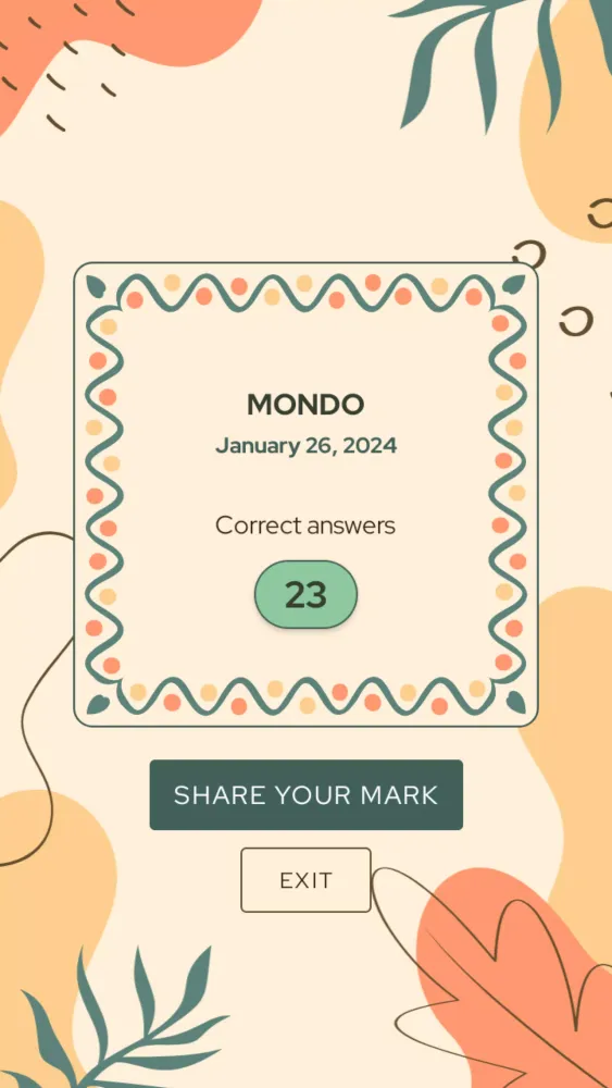 Screenshot di Mondo