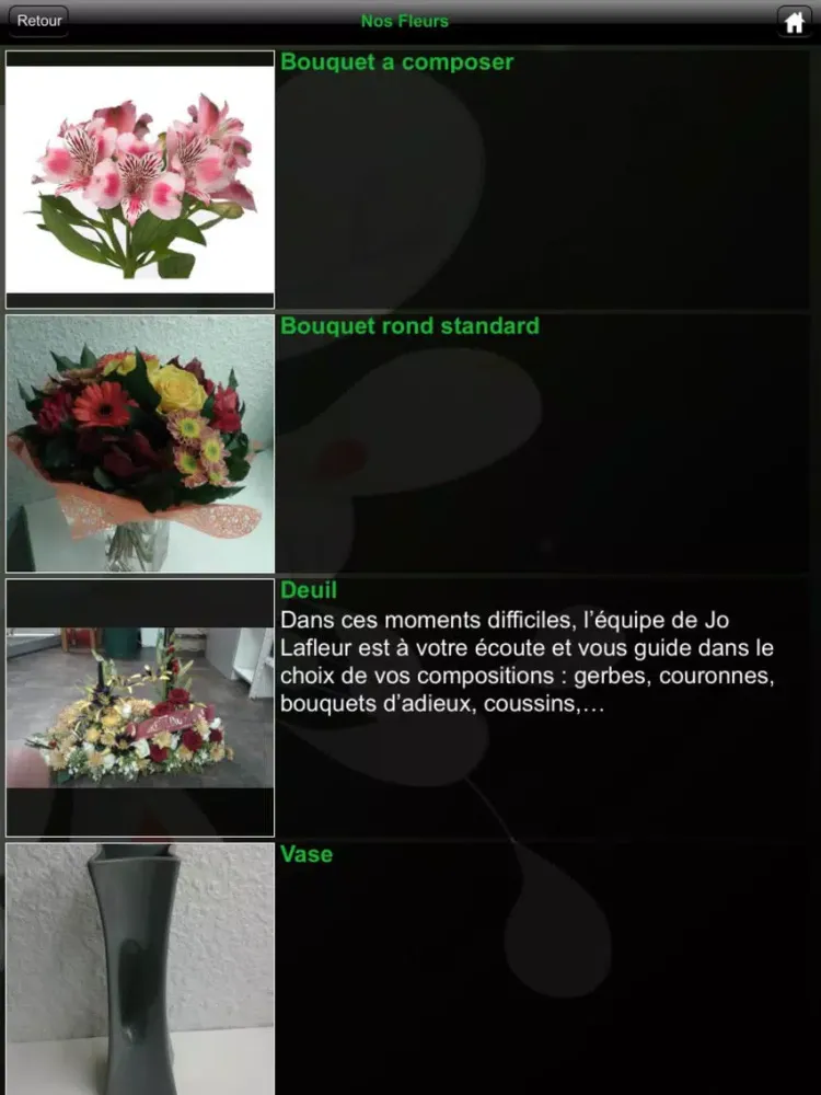 Screenshot di Jo Lafleur iPad