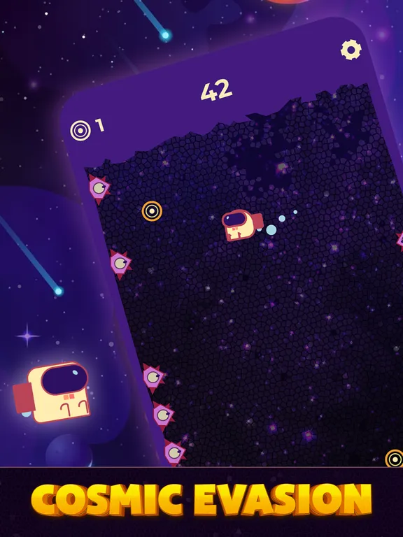 Capturas de tela do Cosmic Evasion iPad 