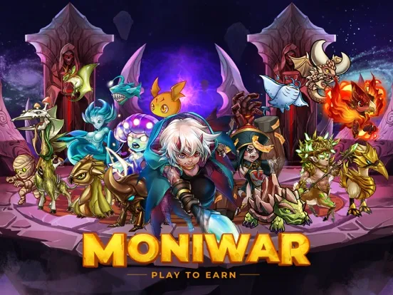 Moniwar - Play to Earn | MOWA iPad  Screenshots