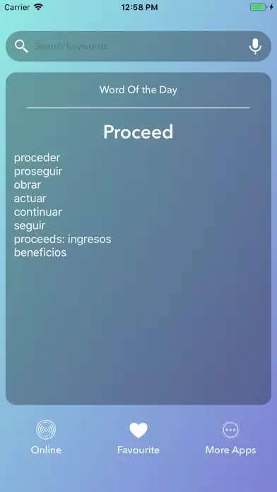 English To Espanol Translator. 스크린샷