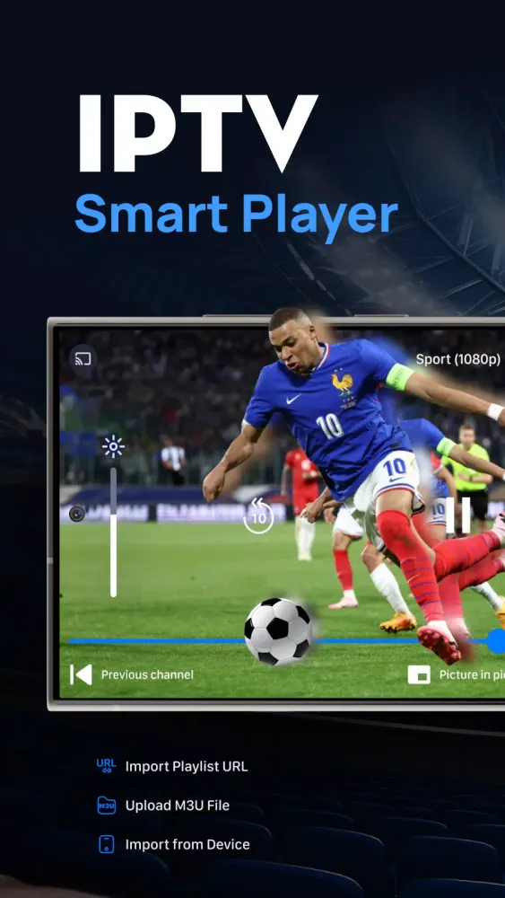 Ảnh chụp màn hình của IPTV Smart Player: Xtream Live