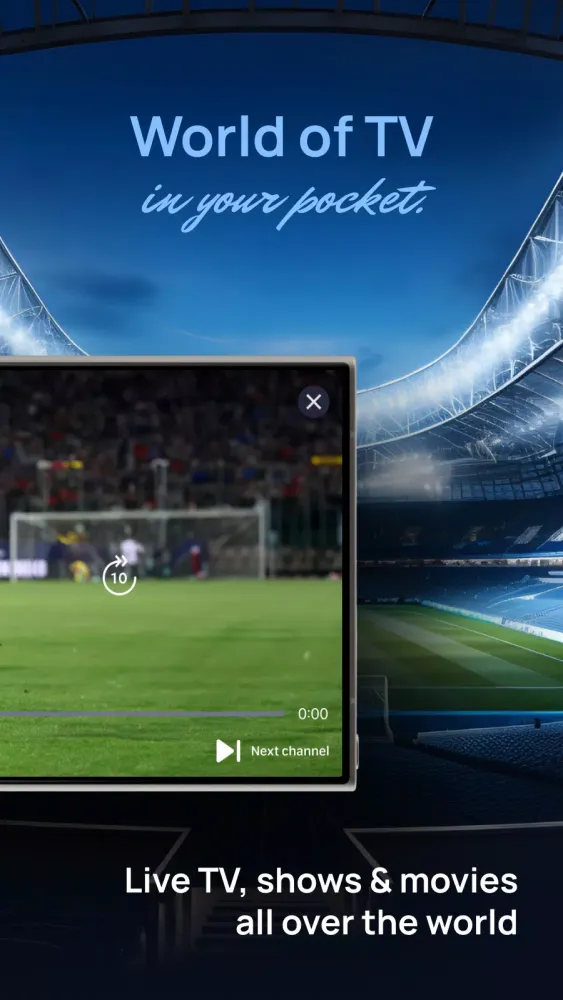 Ảnh chụp màn hình của IPTV Smart Player: Xtream Live