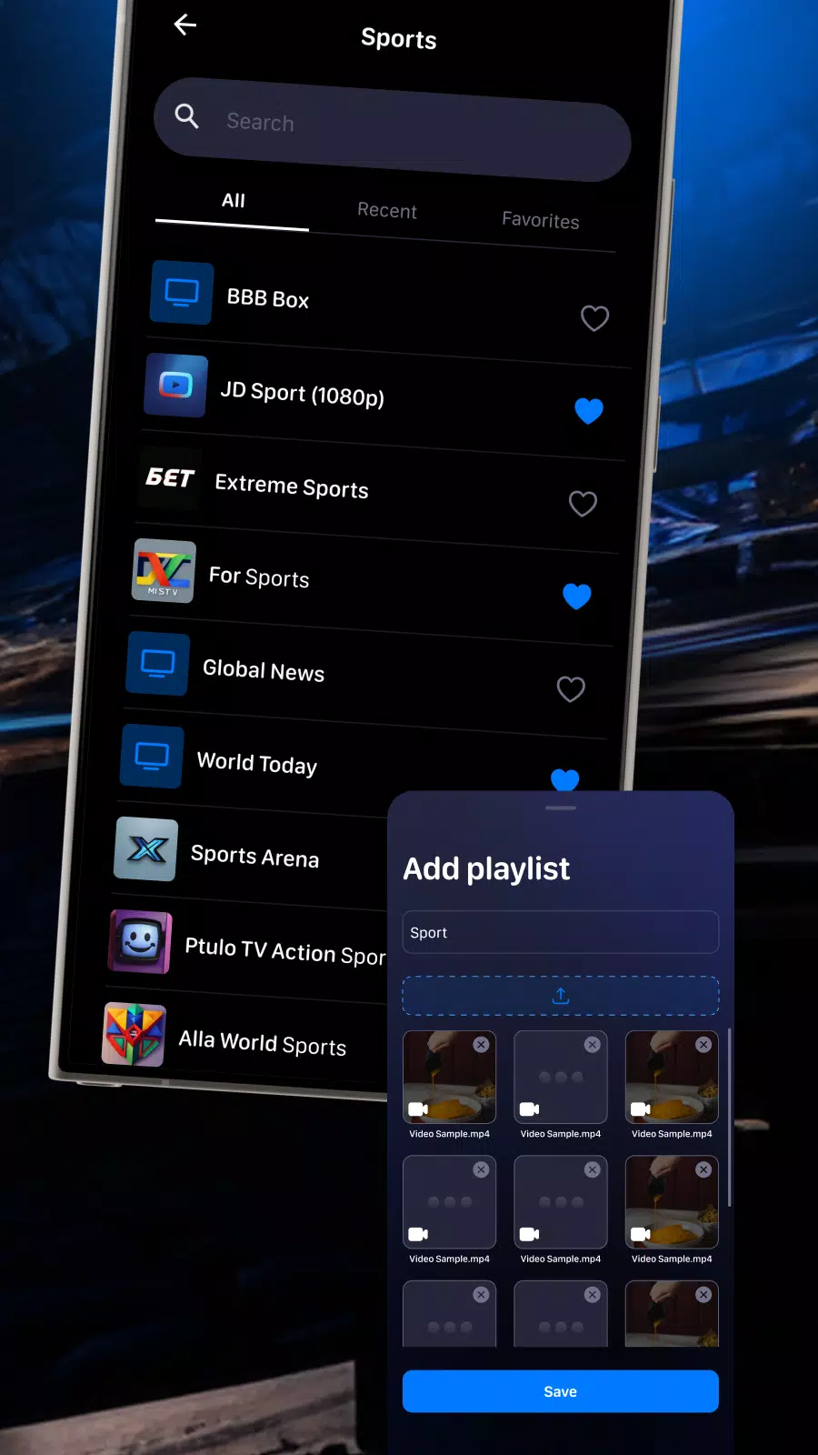 IPTV Smart Player: Xtream Live Screenshots4