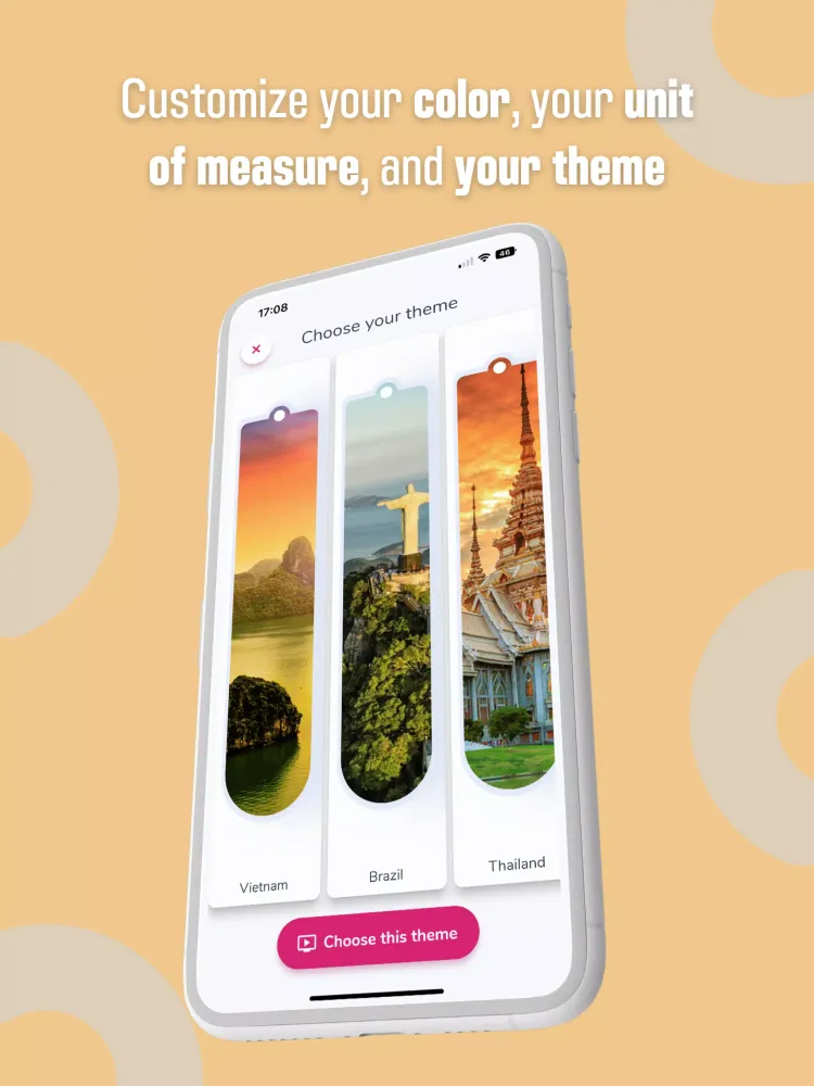 Capturas de pantalla de Indoor/Outdoor Thermometer