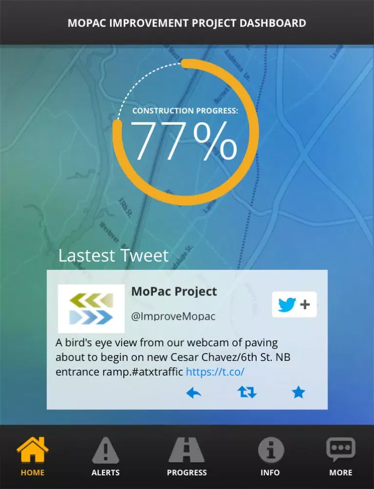 تصاویر MoPac Improvement Project iPad 