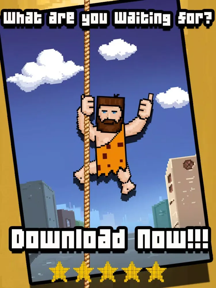 تصاویر Tap n Climb - Top Free Rope Climbing Game iPad 