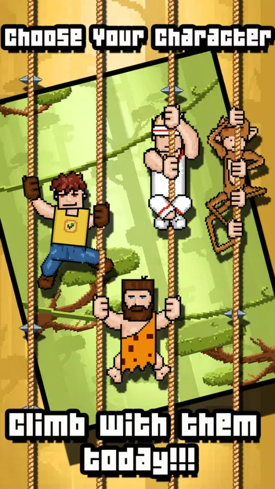 تصاویر Tap n Climb - Top Free Rope Climbing Game