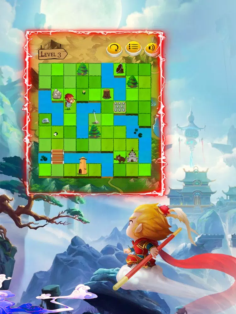 Screenshot di Monkey King Enter Palace iPad 