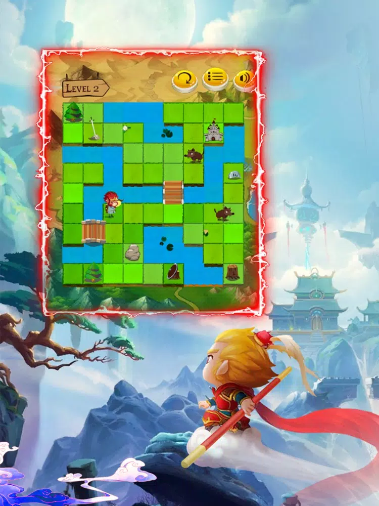 Screenshot di Monkey King Enter Palace iPad 