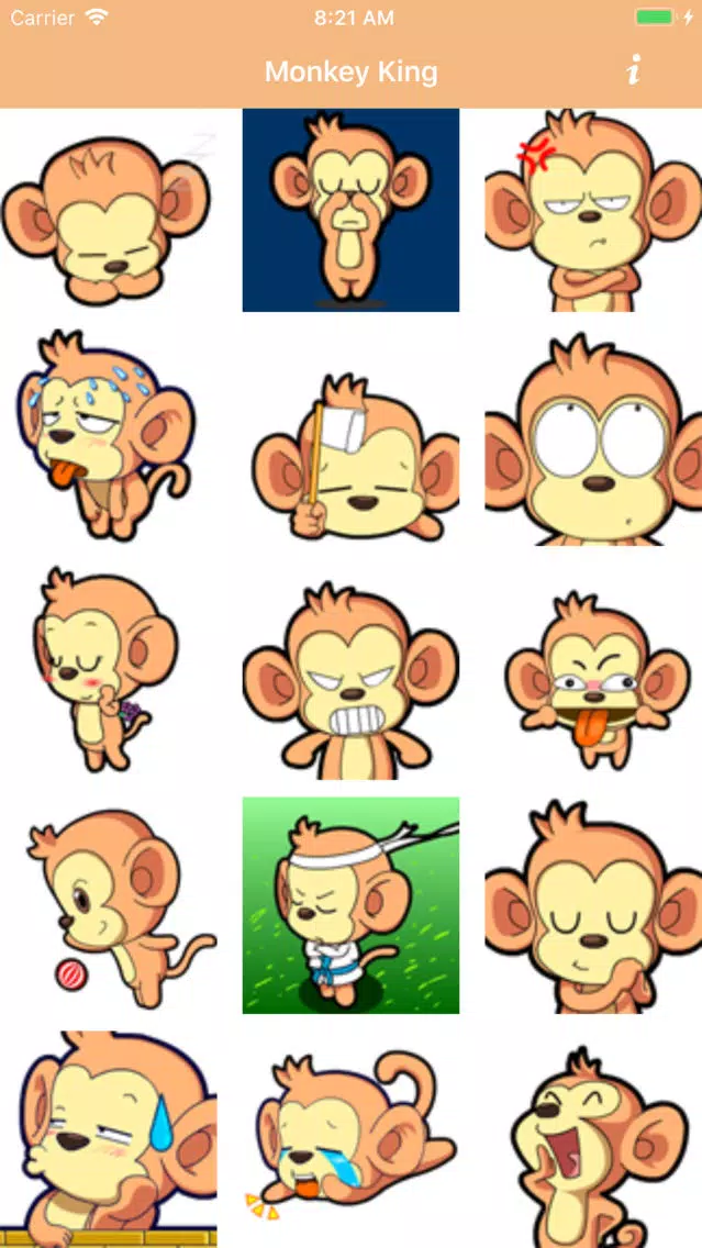 Monkey King Stickers Screenshots