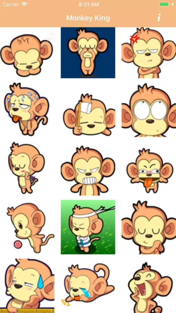 Monkey King Stickers应用截图