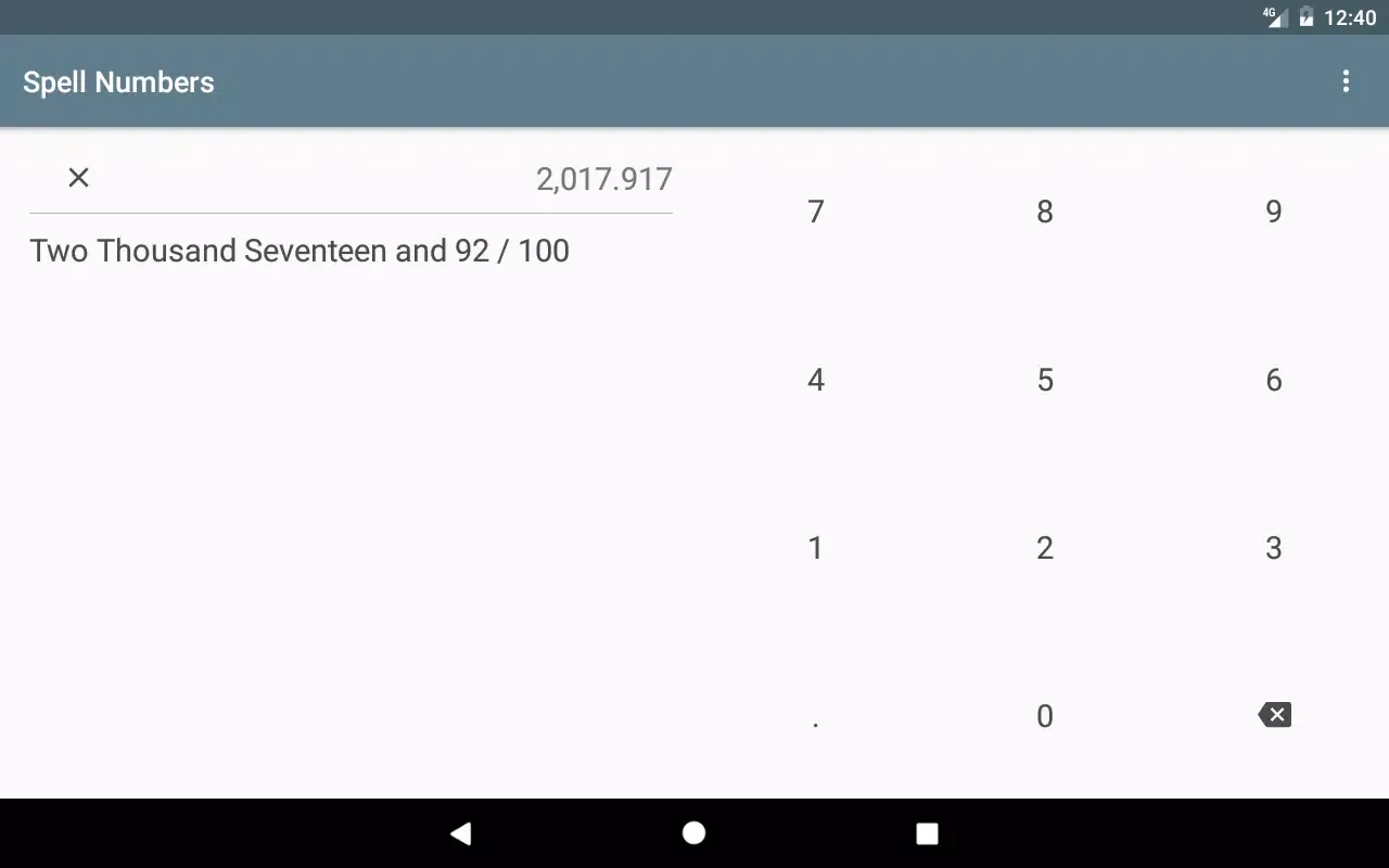 Spell Numbers Screenshots