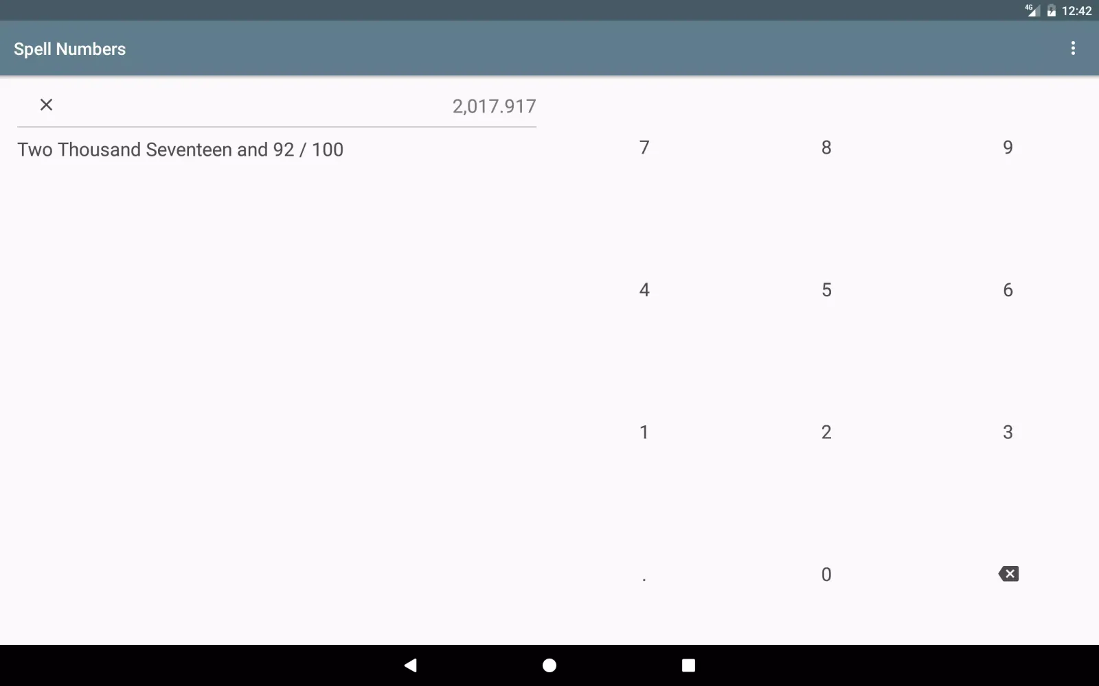 Spell Numbers Screenshots