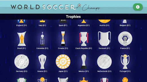 Zrzuty ekranu World Soccer Champs