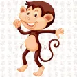 Animated Monkey: Chat Stickers