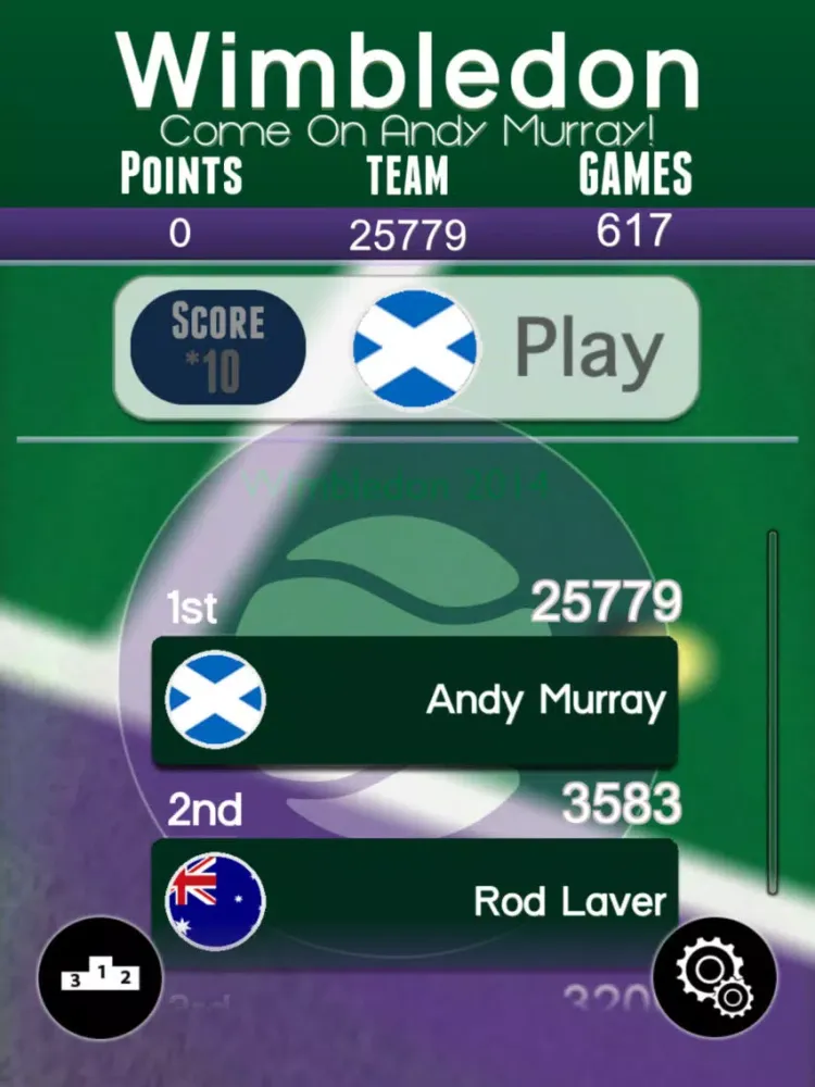 Capturas de pantalla de Versus - Wimbledon 2014 iPad 