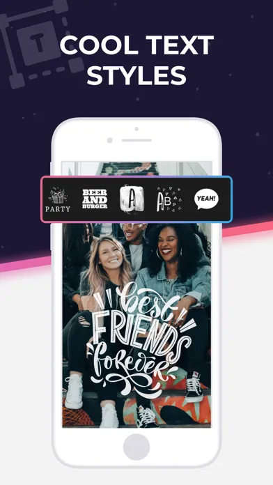Tangkapan skrin Borders+ Photo Video Maker