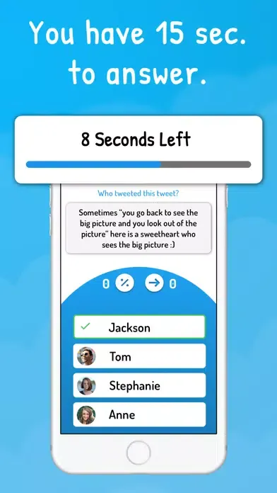 WiT - Fun Twitter Trivia Game應用截圖