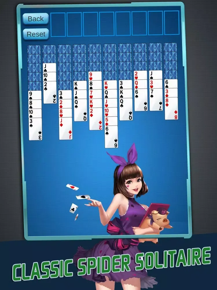 Capturas de tela do Spider Solitaire Legend iPad 