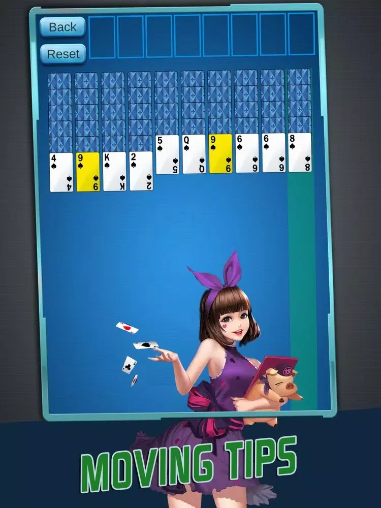 Capturas de tela do Spider Solitaire Legend iPad 